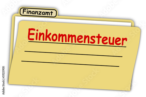 Einkommensteuer Ordner  #130405-svg02