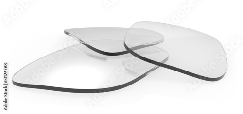 Eyeglasses lenses photo