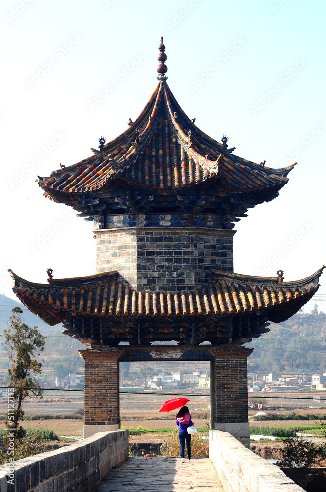 Ancient building in China Ancient building in China