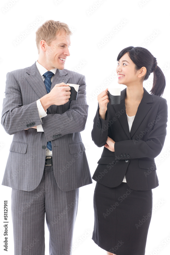 global business image on white background global business image on white background
