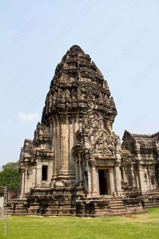 Stone Pimai ancient in Nakornratchasima Province, Thailand