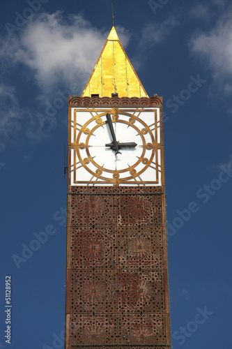 Clock tower in Tunisia