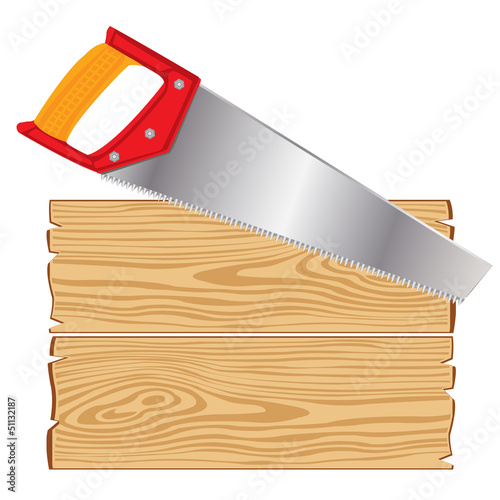 Tools hacksaw and blocks