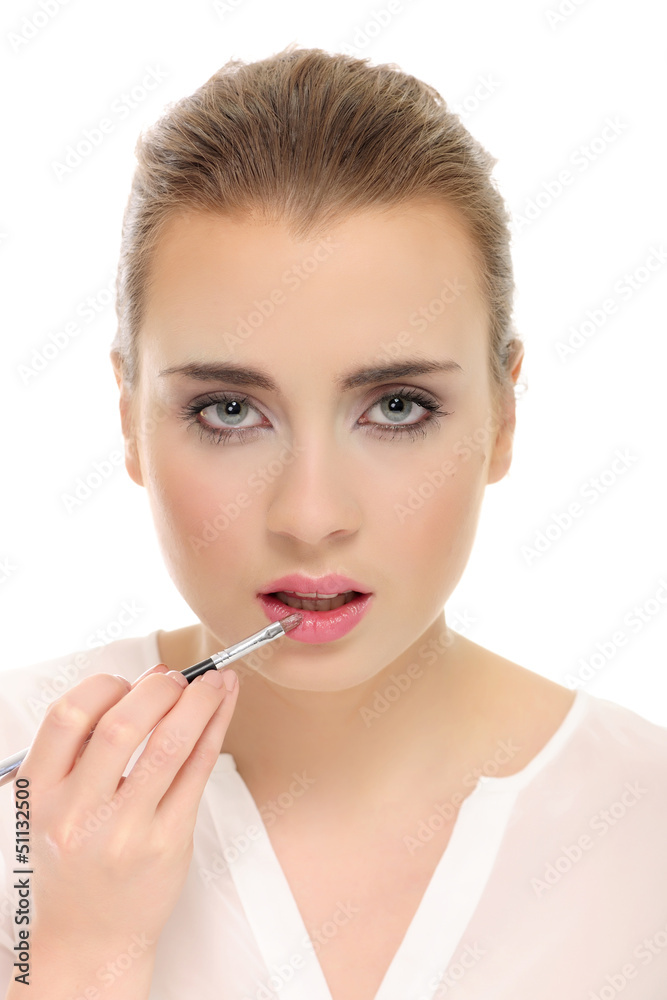 attractive, beauty, clear, care, girl, makeup, sensuality attractive, beauty, clear, care, girl, makeup, sensuality