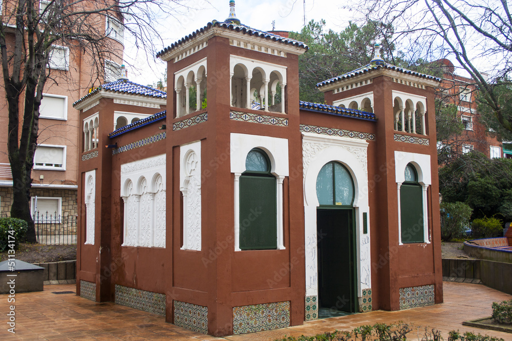 Mezquita, Jardines del Prado de Talavera de la Reina. Toledo