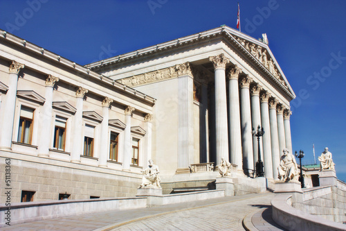 Austrian Parliament building in Vienna © Phish Photography