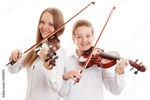 Violin duet