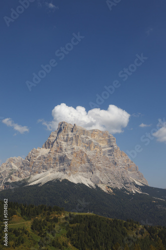 Mount Pelmo Panorama - Dolomites Italy