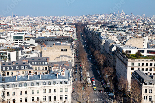 Avenue Hoche in Paris photo