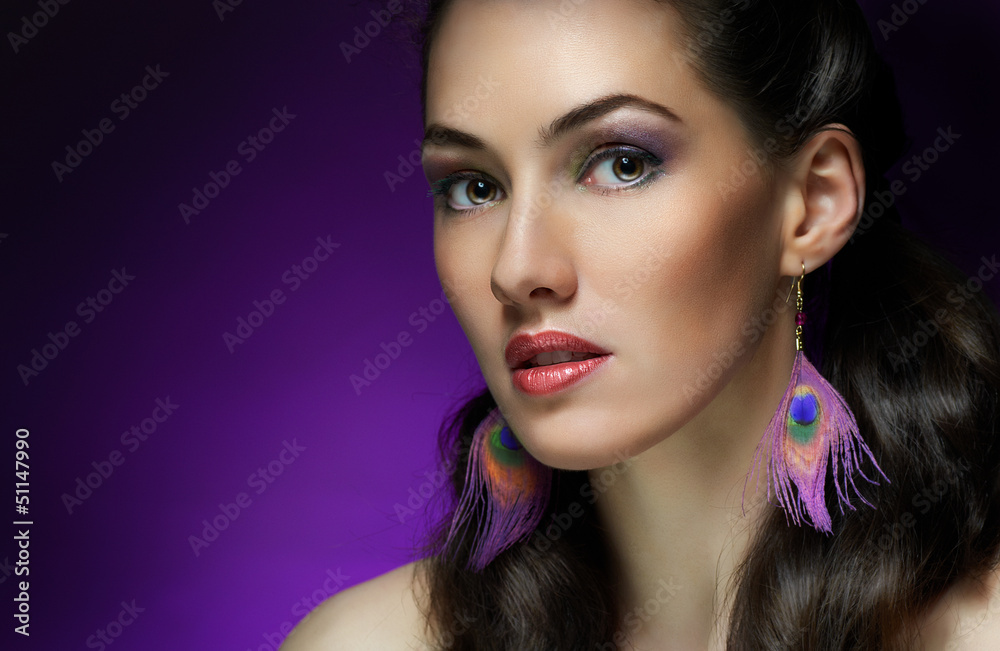 Fototapeta premium colorful makeup
