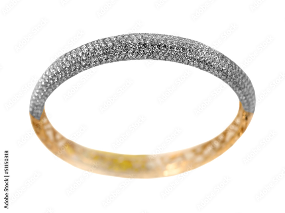 Golden jewelry bracelet Golden jewelry bracelet