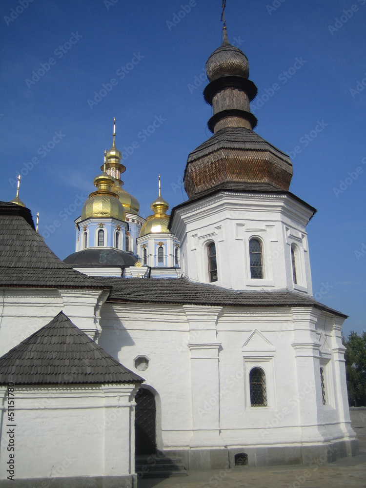yard of kiev cathedral