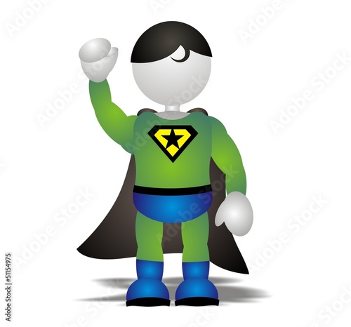 super hero (3D people)