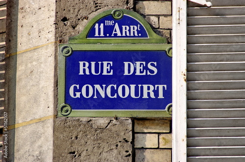 Rue des Goncourt.