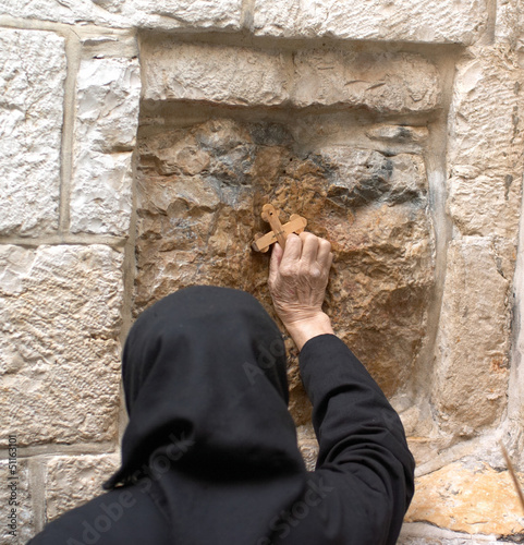 Fotografie, Obraz Via Dolorosa, Jerusalem
