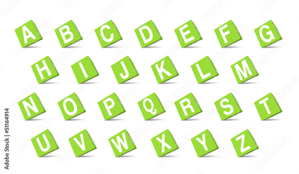 symbole - lettres de l'alphabet symbole - lettres de l'alphabet