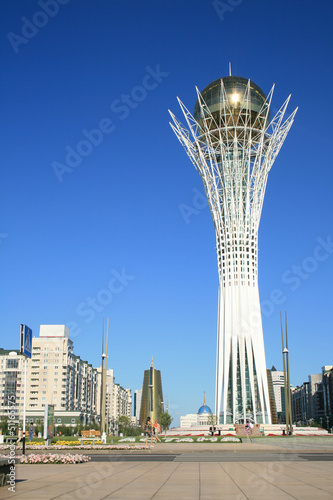 Baiterek - the symbol of the capital, Astana.