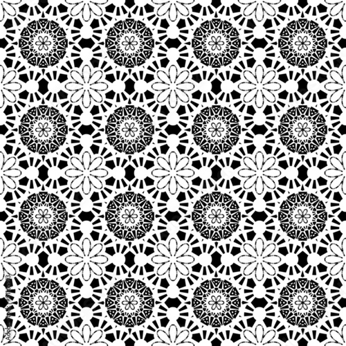 Abstract pattern seamless. Arabesque style