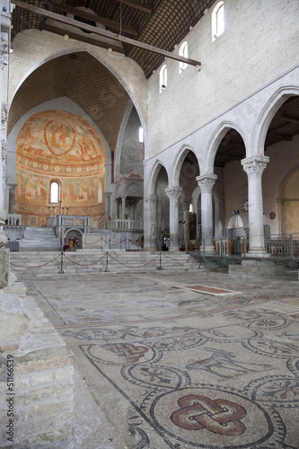 Mosaico e parte della navata, Basilica di Aquileia