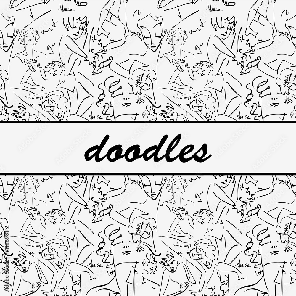 Obraz premium Beautiful background design with seamless texture