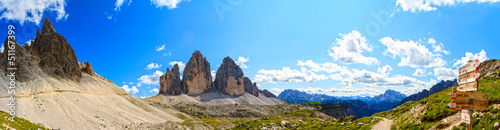 Tre Cime di Lavaredo - Dolomite - Italy, panorama
