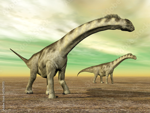 Dinosaur Camarasaurus © Michael Rosskothen