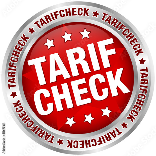 Button "Tarifcheck" rot/silber