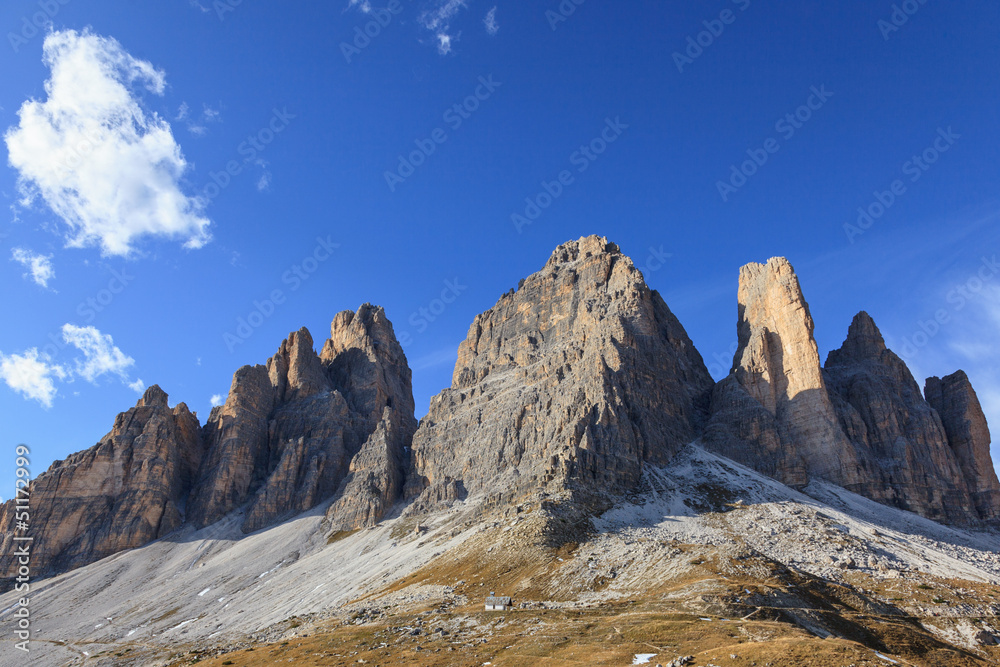Tre Cime Di Lavaredo mountains