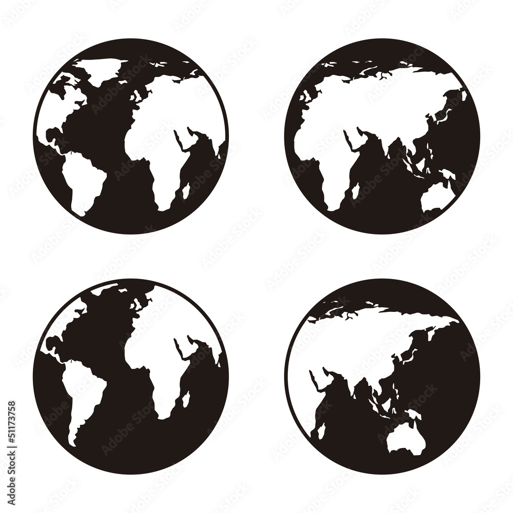 Obraz premium earth vector