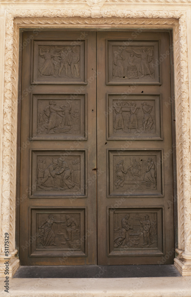 Door of the Cathedral St James