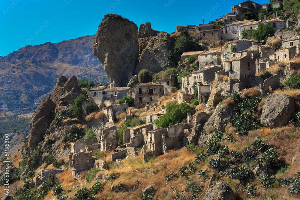 Pentidattilo, Calabria, Italia