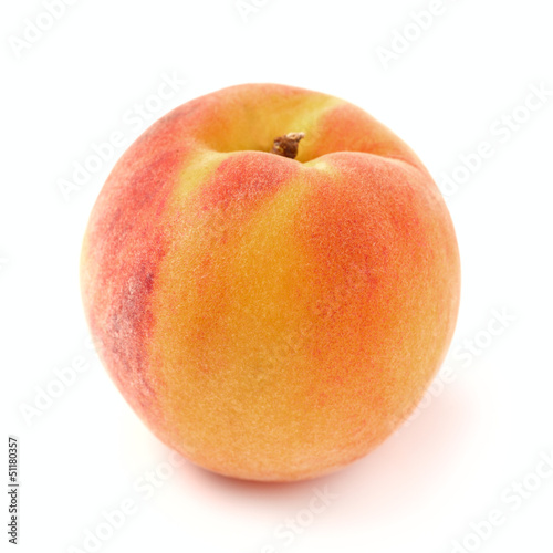 Sweet peach in closeup