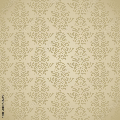 seamless damask pattern. eps10