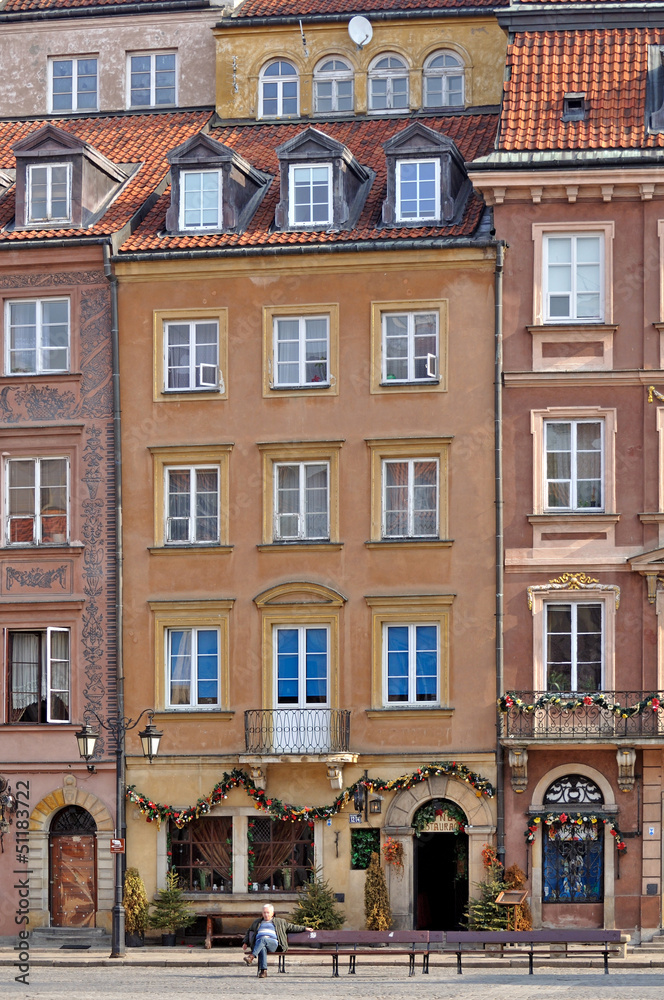 Old Town in Warsaw Old Town in Warsaw