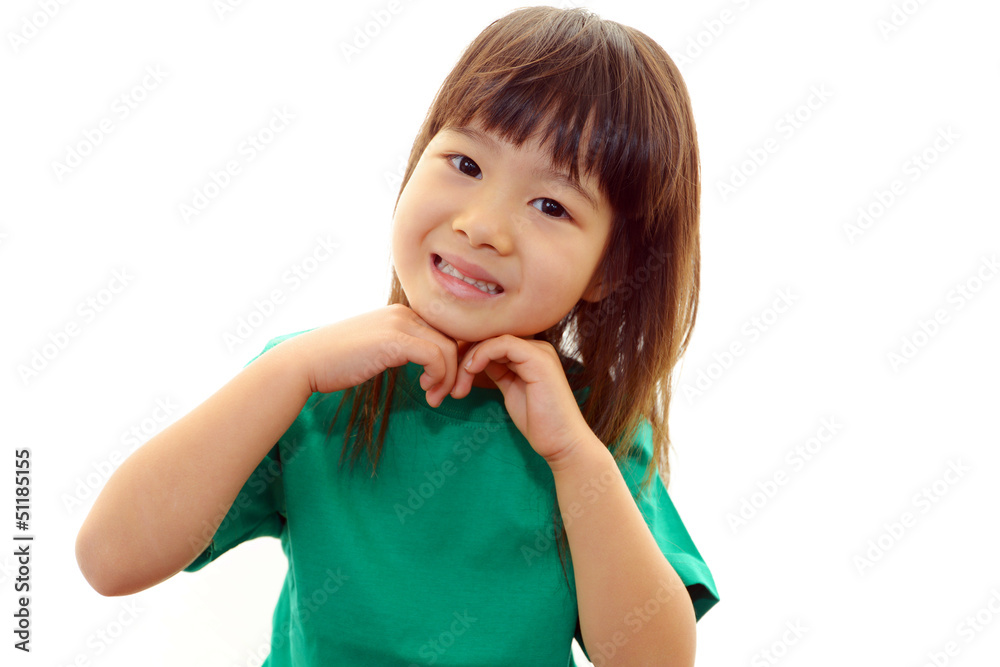 笑顔の女の子 笑顔の女の子