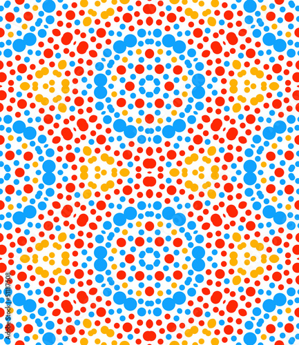 Colorful ethnic abstract se...