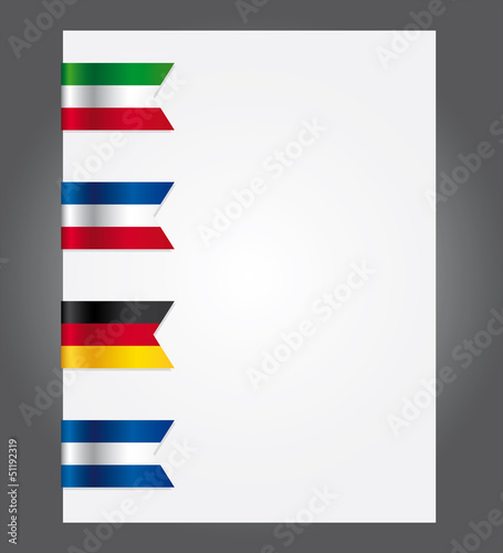 nastrini bandiere europa