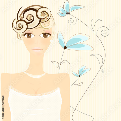 vector woman