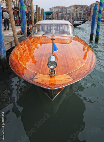 Venetian taxi photo