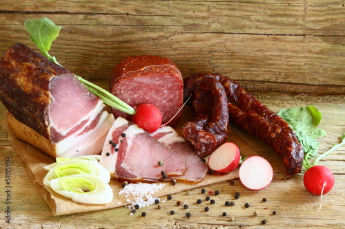 speck und wurst