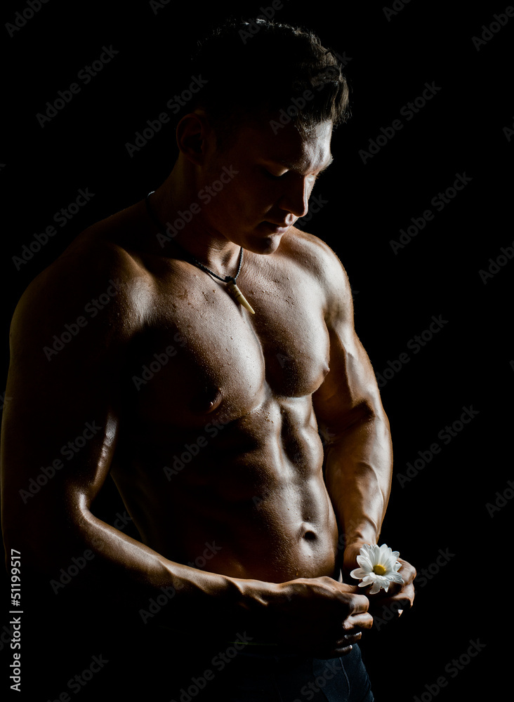 Fototapeta premium muscular sexy guy