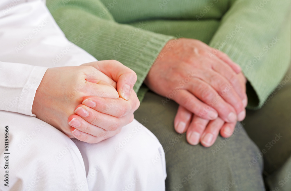 Anxious and relaxed hands Anxious and relaxed hands