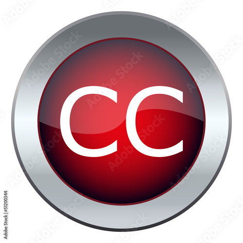 red button labeled Creative Commons