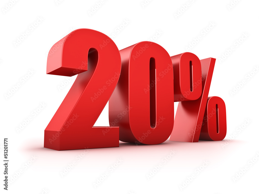 20 Prozent 20 Prozent