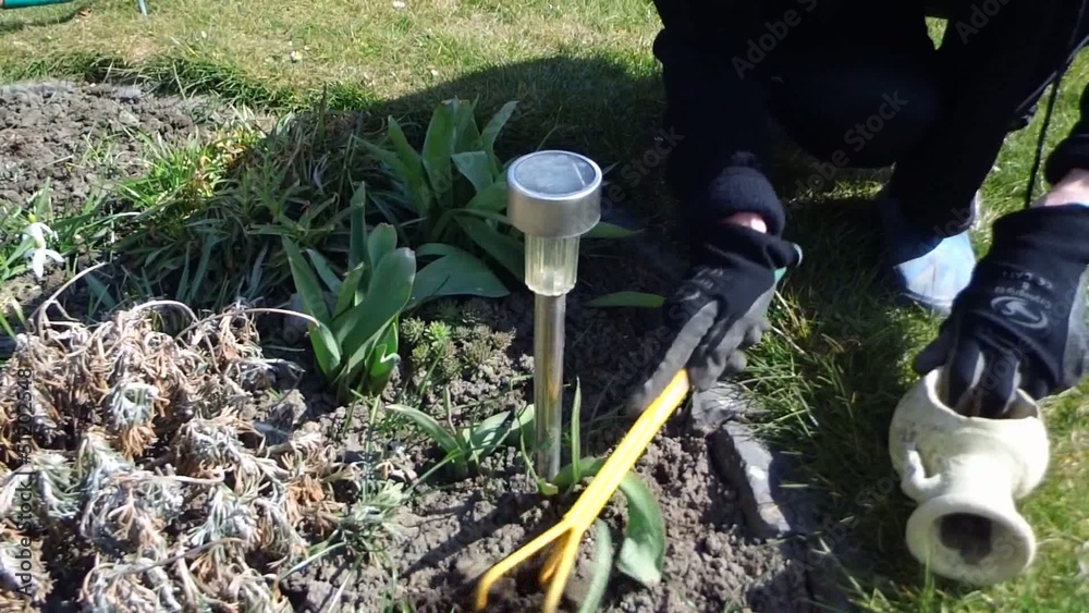 Gartenarbeit