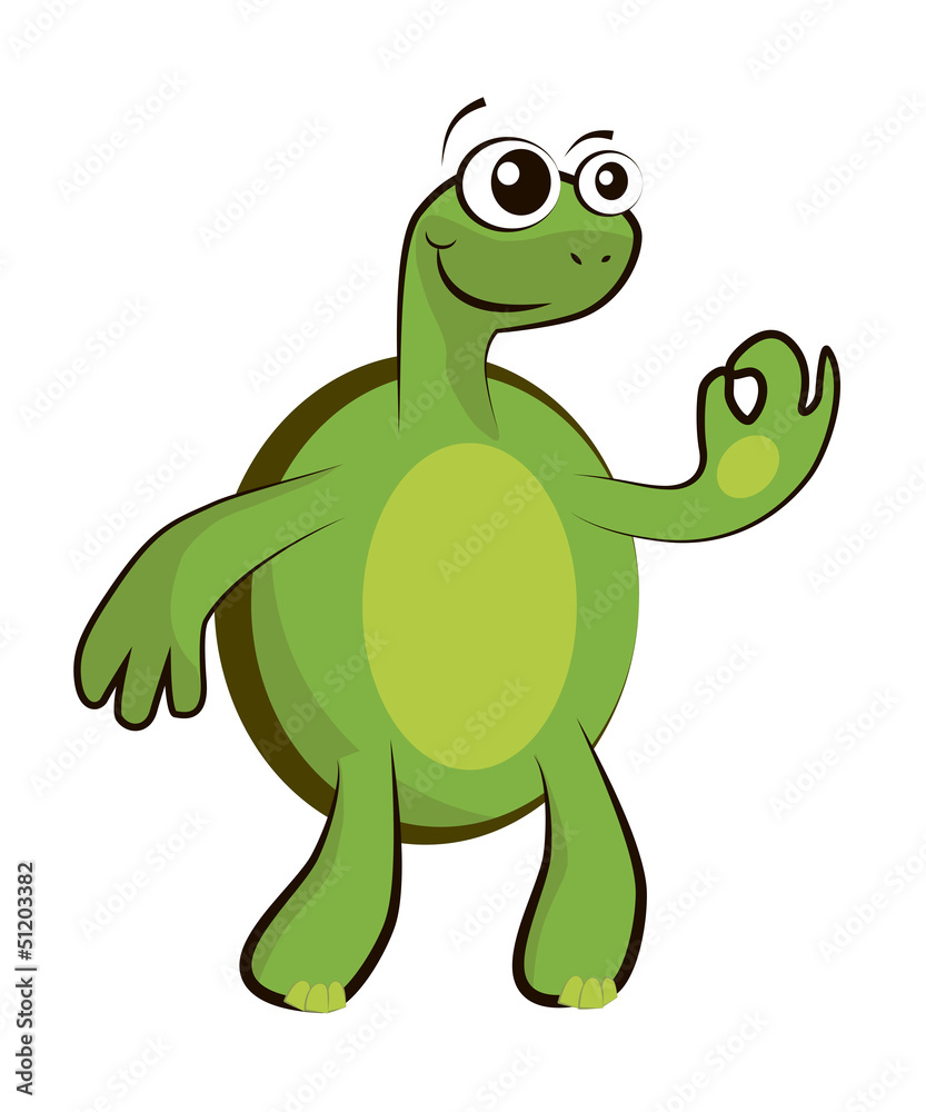 Naklejka premium turtle