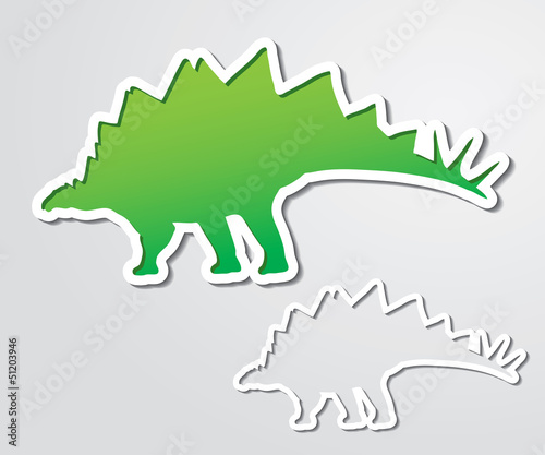 Stegosaurus banner