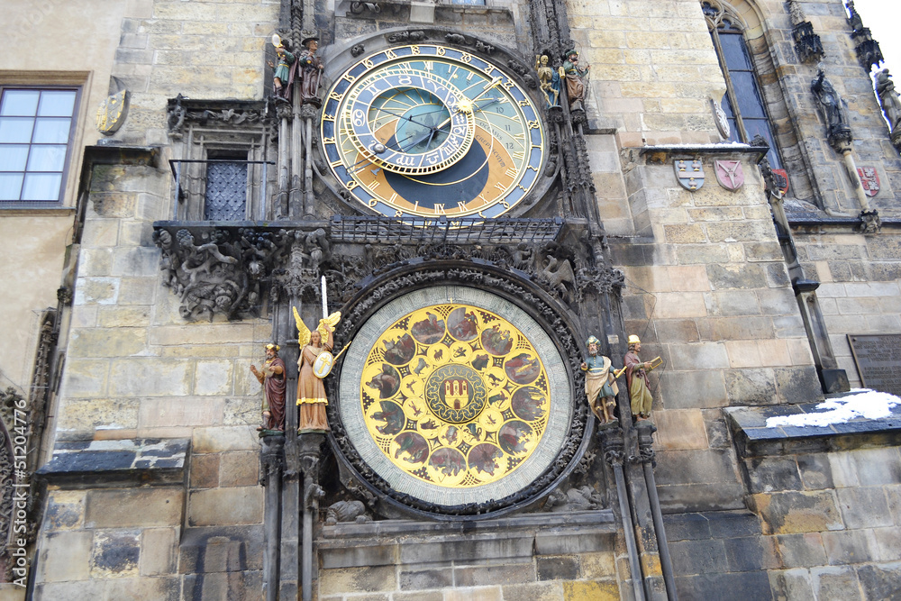 Obraz premium Prague Astronomical Clock