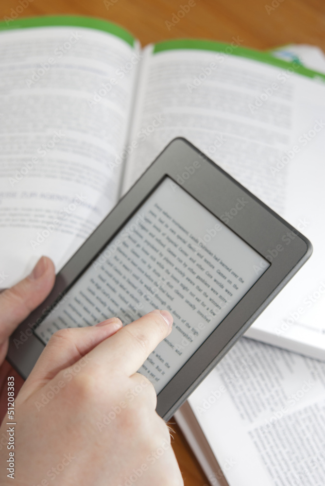 Obraz premium E-Book Reader