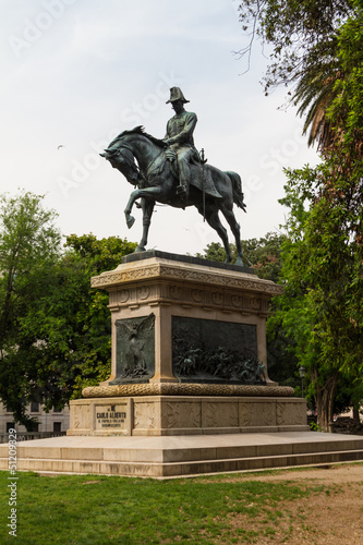 Statue of carlo alberto